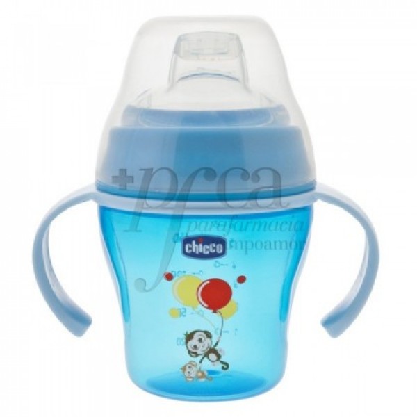 CHICCO VASO SUAVE +6M 200ML ROSA O AZUL