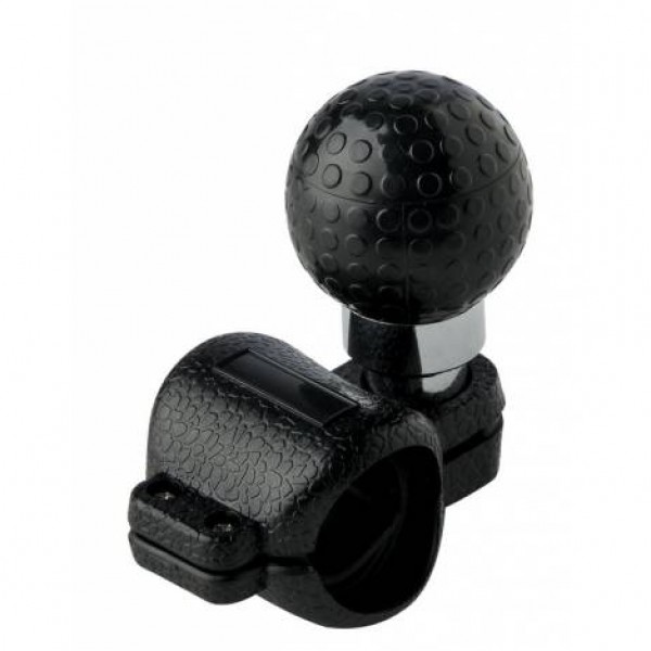 Pomo volante universal bola golf negro