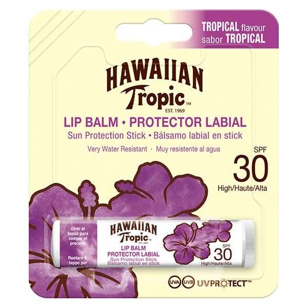 Hawaiian tropic spf30 lip balm sun protection stick 4ml